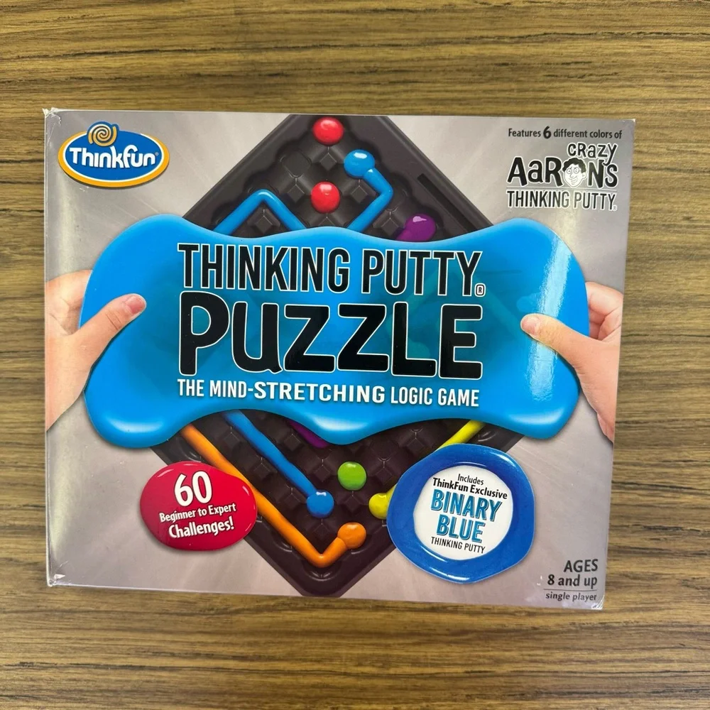 ThinkFun Crazy Aaron’s Thinking Putty Puzzle STEM Brain Game Complete